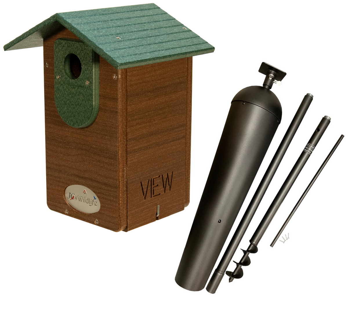 JCS Wildlife Ultimate Bluebird House - Mounting Pole Bundles Available!