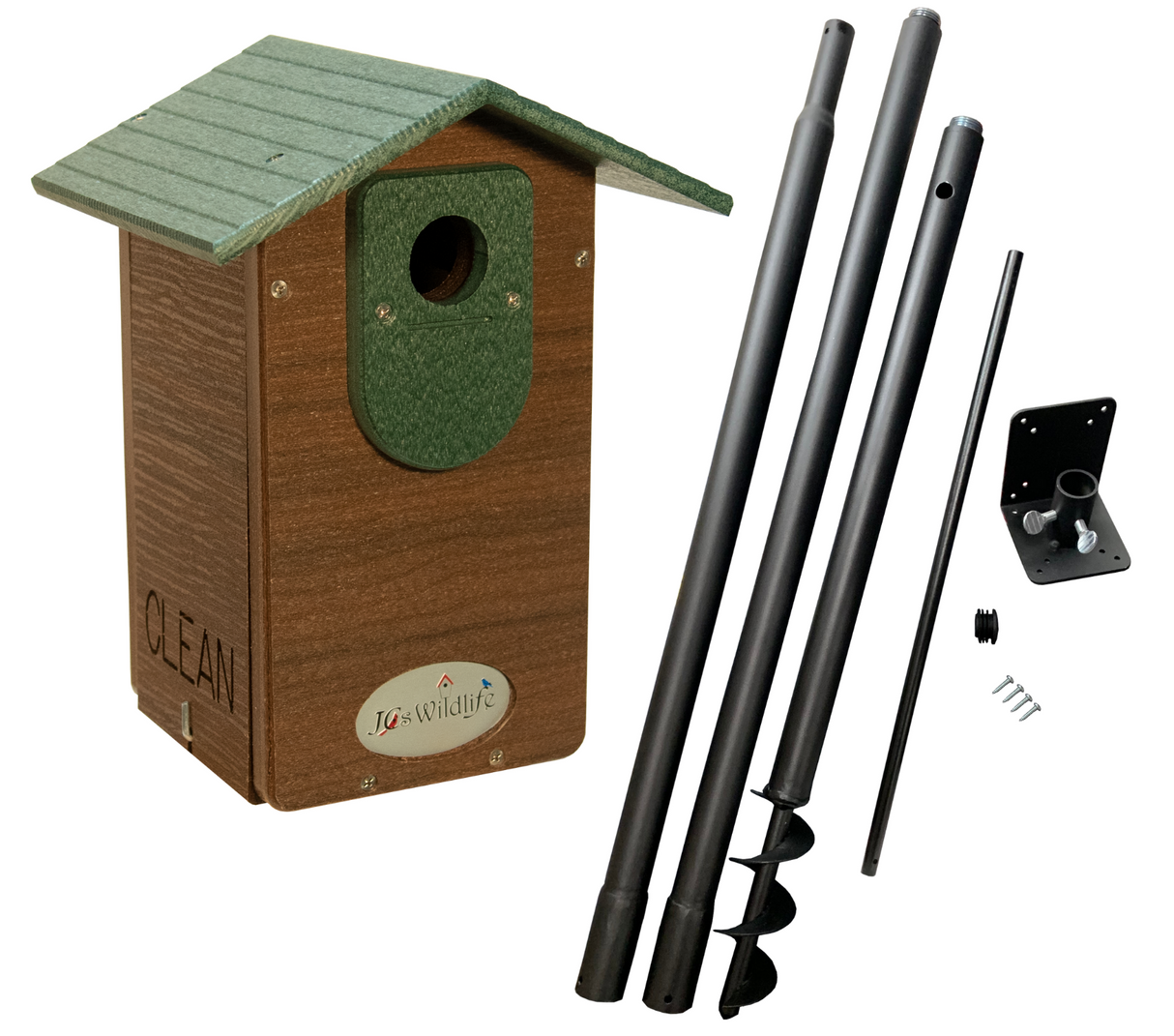 JCS Wildlife Ultimate Bluebird House - Mounting Pole Bundles Available!