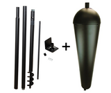 Universal Pole Kit - Great for Bird Houses and Bird Feeders