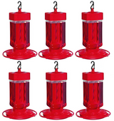 First Nature Large Hummingbird Feeder 3055 32 oz. (1, 2, 3, 4 or 6 Pack)