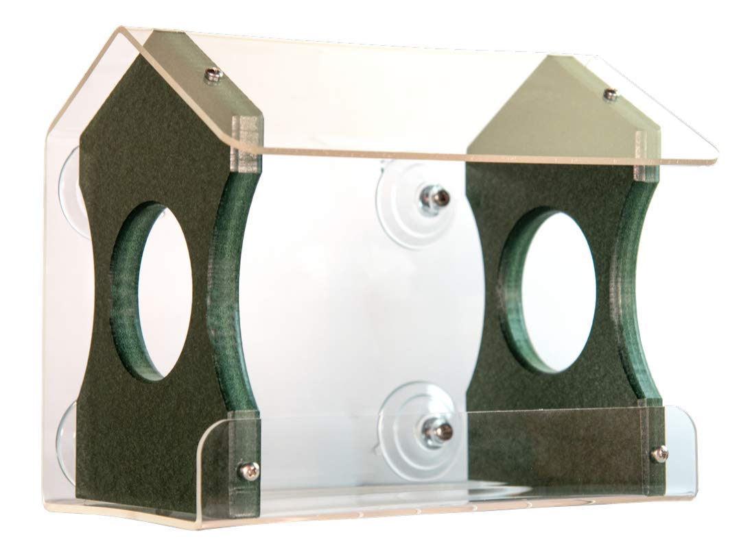 JCS Wildlife Diner 9 Window Bird Feeder - Holds 3 Cups