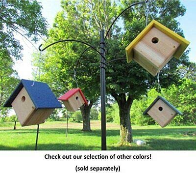 JCS Wildlife Cedar & Poly Wren, Chickadee, & Warbler Birdhouse