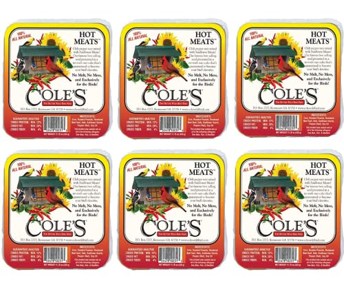 Cole's Hot Meats Suet Cake, 11.75 oz