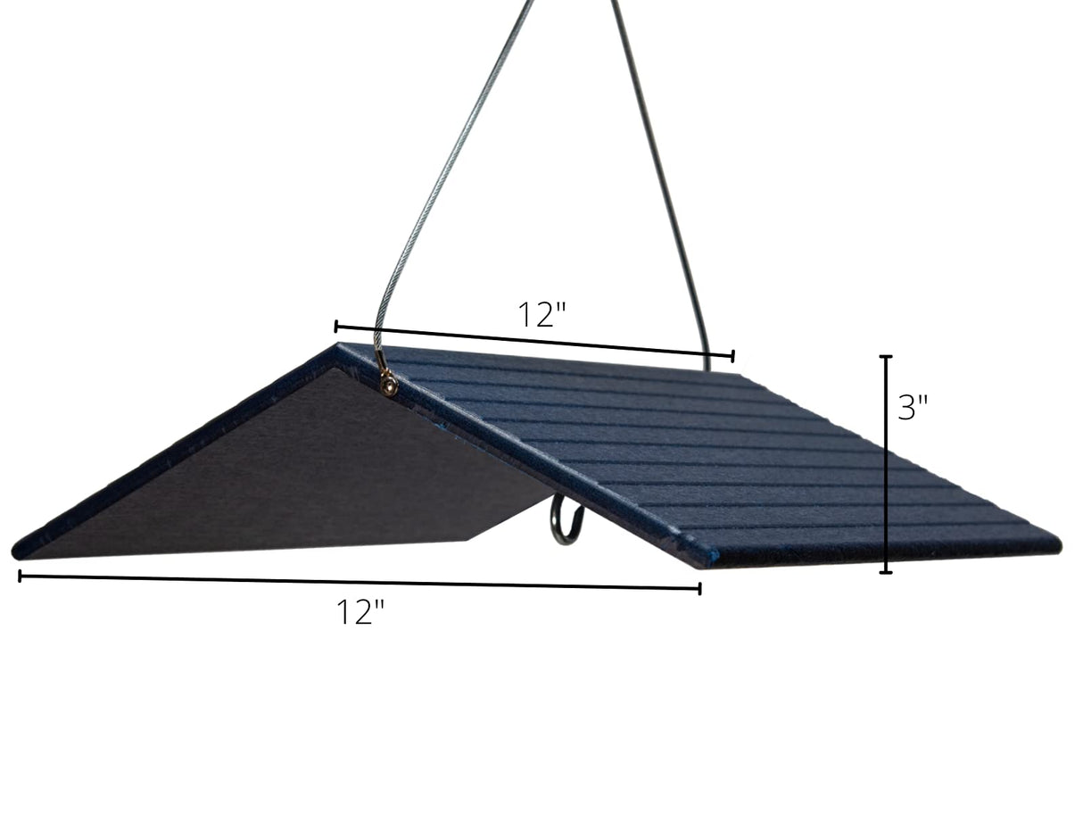 JCS Wildlife Large Poly Weather Cover - Bundle with the JCs Wildlife Cylinder Feeder!