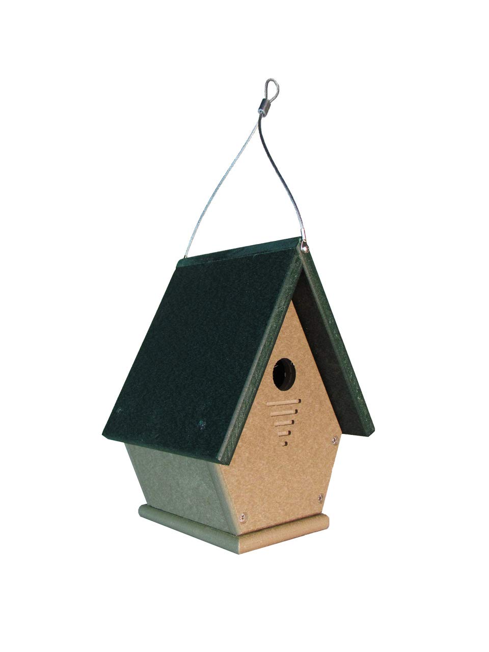 JCS Wildlife Wren, Chickadee, and Warbler Chateau Birdhouse