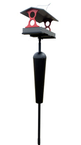 JCS Wildlife Large Fly Thru Bird Feeder- Mounting Pole Bundles Available
