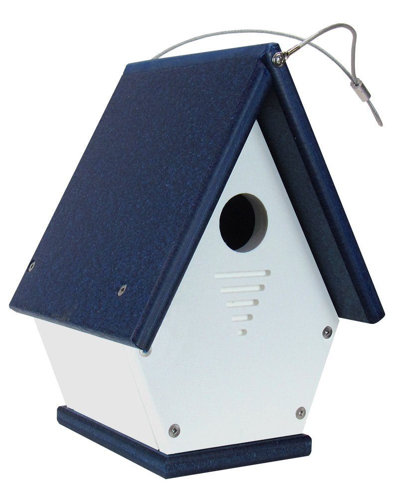 JCS Wildlife Wren, Chickadee, and Warbler Chateau Birdhouse