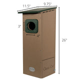 JCS Wildlife Recycled Poly Lumber Wood Duck House