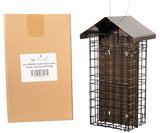 JCS Wildlife Metal House Four Cake Suet Cage (Bronze)