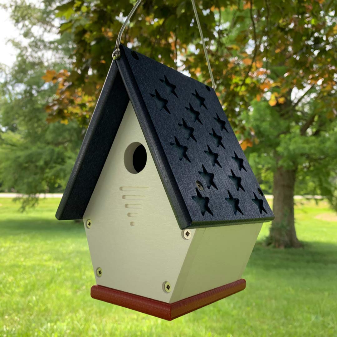 JCS Wildlife Wren, Chickadee, and Warbler Chateau Birdhouse