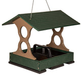 JCS Wildlife Medium Poly Fly Thru Platform Bird Feeder