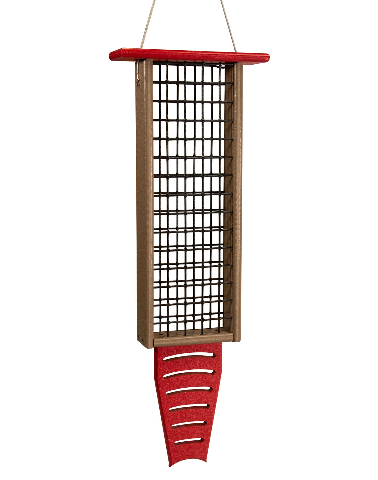 JCS Wildlife Tail Prop Suet Feeders – Single, Double, or Triple Cake Capacity