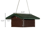 JCS Wildlife Recycled Upside Down Single Suet Feeder