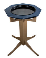 JCS Wildlife Poly Lumber Tan Pedestal Garden Bird Bath