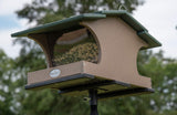 JCS Wildlife Large Poly Hopper Bird Feeder  - Mounting Pole Bundles Available!