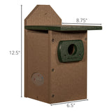 JCS Wildlife Recycled Poly Lumber Standard Bluebird House