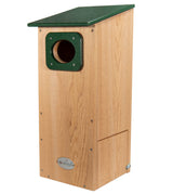 JCS  Wildlife Cedar Wood Duck House with Recycled Poly Lumber Roof and Predator Guard