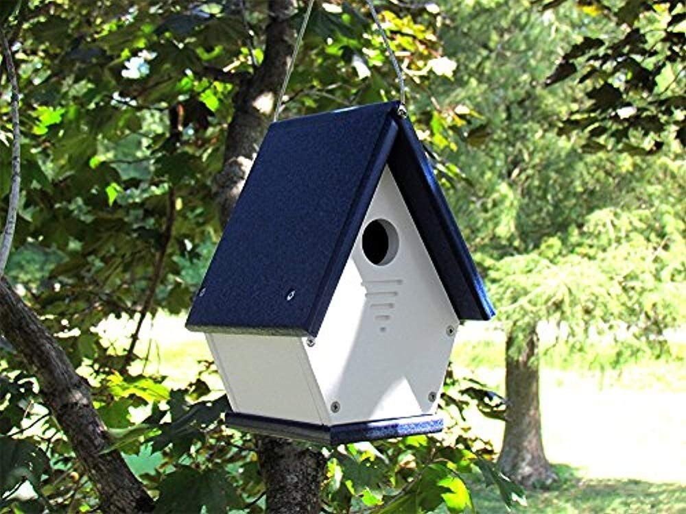 JCS Wildlife Wren, Chickadee, and Warbler Chateau Birdhouse