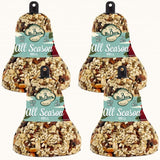 Mr. Bird All Season Fruit & Nut Wild Bird Seed Bell 14 oz. (2, 4 and 6 Packs)