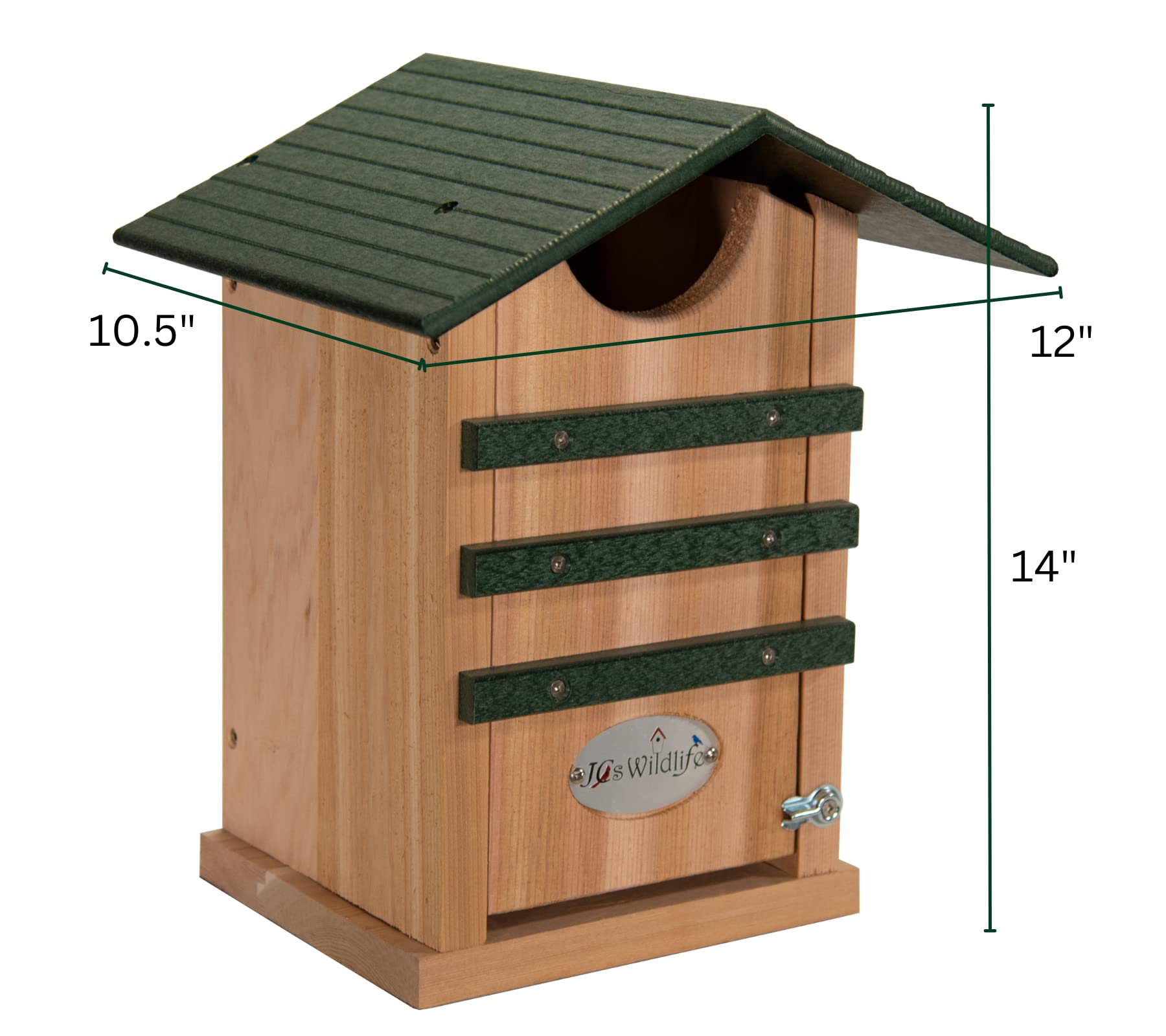 Cedar and Poly Screech Owl Nest Box | JCs Wildlife
