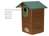 JCS Wildlife Ultimate Bluebird House - Mounting Pole Bundles Available!