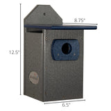 JCS Wildlife Recycled Poly Lumber Standard Bluebird House