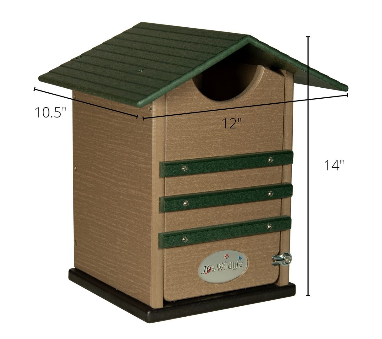 Ultimate Poly Screech Owl or Saw-Whet Owl House Nesting Box