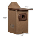 JCS Wildlife Recycled Poly Lumber Standard Bluebird House