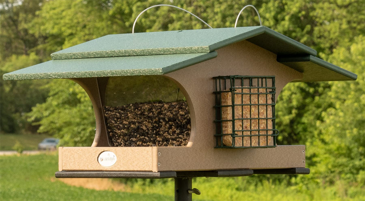 JCS Wildlife Hopper and Suet Feeder