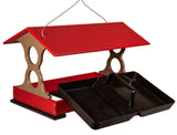 JCS Wildlife Large Fly Thru Bird Feeder- Mounting Pole Bundles Available