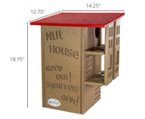 JCS  Wildlife Ultimate Squirrel House Nesting Box