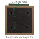 JCS Wildlife Recycled Poly Lumber Wood Duck House