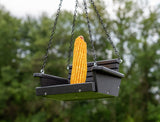 JCS Wildlife Poly Lumber Squirrel Swing Corn Cob Feeder