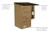 JCS Wildlife Ultimate Squirrel House Nesting Box