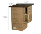 JCS  Wildlife Ultimate Squirrel House Nesting Box