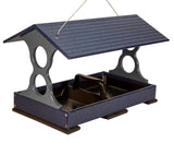 JCS Wildlife Large Fly Thru Bird Feeder- Mounting Pole Bundles Available