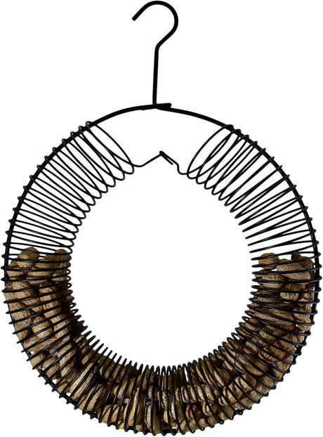 Whole Peanut Wreath Ring Black