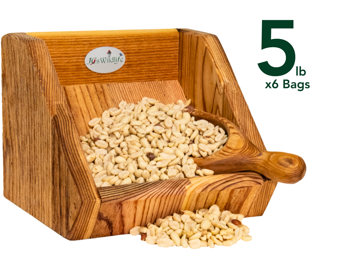 JCS Wildlife 5 Pound Loose Peanut Splits