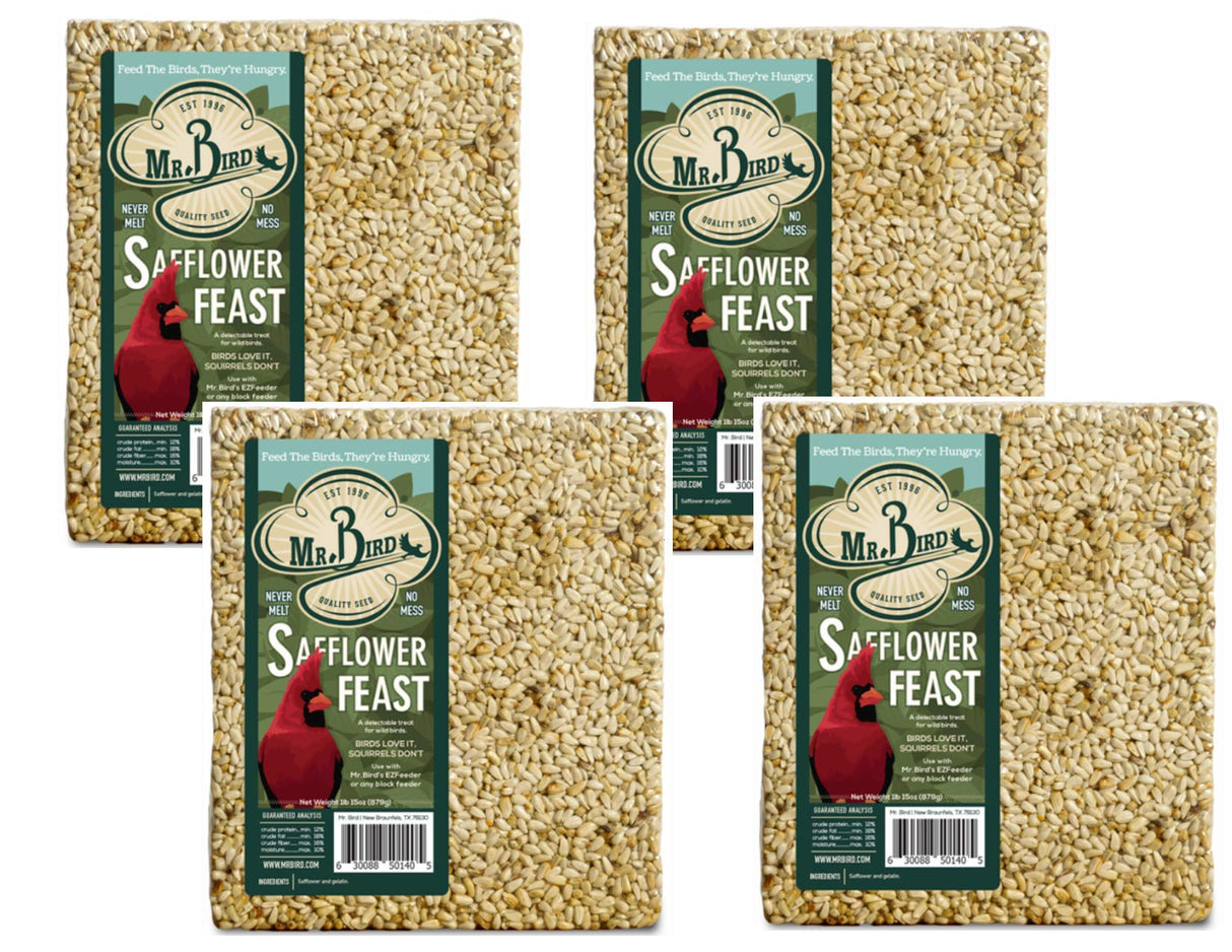 Mr. Bird Safflower Feast Large Wild Bird Seed Cake 1 lb. 15 oz.