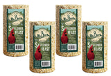 Mr. Bird Safflower Feast Small Wild Bird Seed Cylinder 32 oz. (1, 2, 4, 6, or 12 Packs)