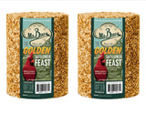 Mr. Bird Golden Safflower Feast Large Wild Bird Seed Cylinder 62 oz. (1, 2, 4, and 6 Packs)