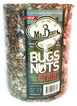 Mr. Bird Bugs, Nuts, & Fruit Large Cylinder Bugs, Nuts & Fruit 4 lbs. 2 oz. (1, 2, 4, or 6 Packs)