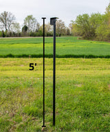 JCS Wildlife Large Poly Hopper Bird Feeder  - Mounting Pole Bundles Available!