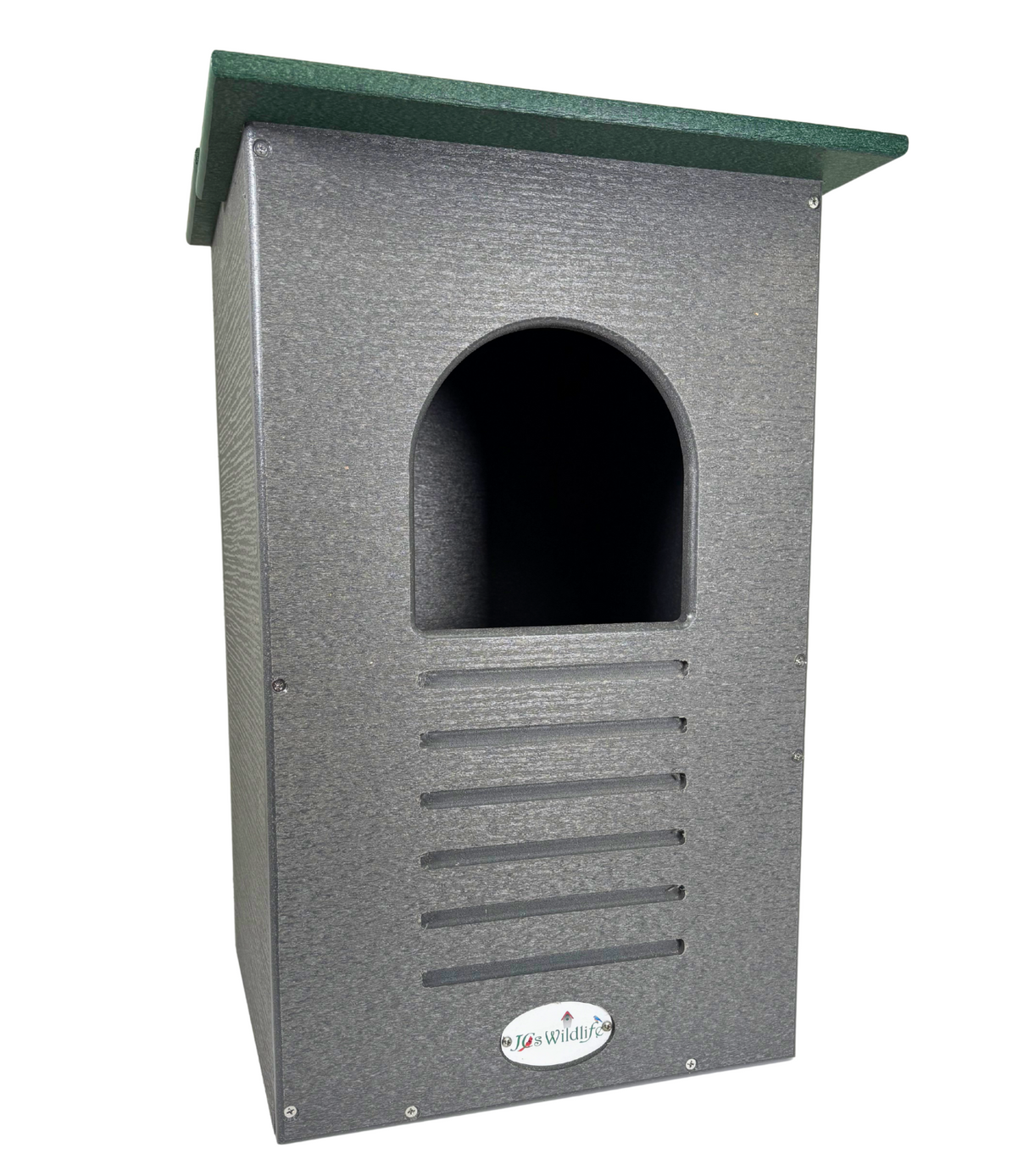 JCS Wildlife Recycled Poly Lumber Barred Owl Nesting Box