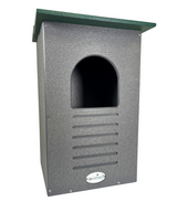 JCS Wildlife Recycled Poly Lumber Barred Owl Nesting Box