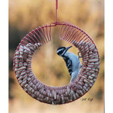 Whole Peanut Wreath Ring Red