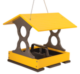 JCS Wildlife Medium Poly Fly Thru Platform Bird Feeder