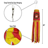 U.S. Marine Corps Emblem 40" Windsock