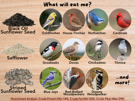 JCS Wildlife Cardinal Favorite 5lb Loose Seed Bag