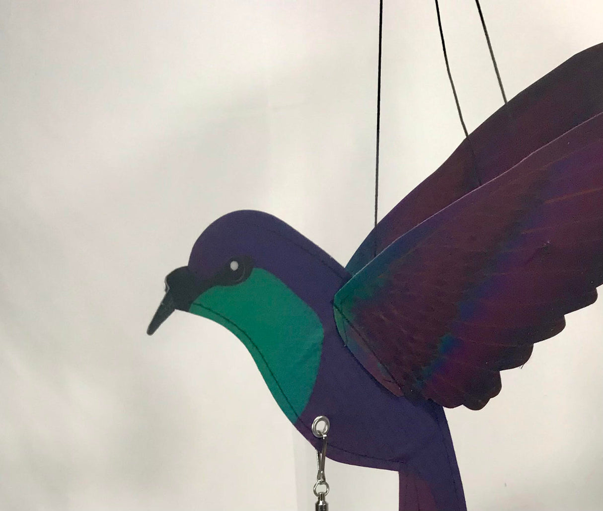JCS Outlet Hummingbird Wind Spinner BENT BEAK, NO PACKAGING